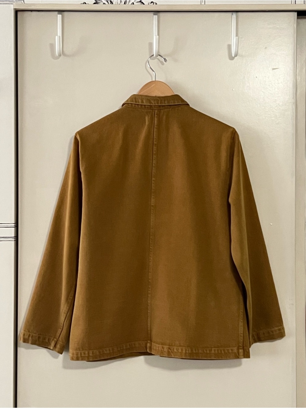 Alex Mill Britt Work Jacket in Golden Khaki - Picture 3 of 10